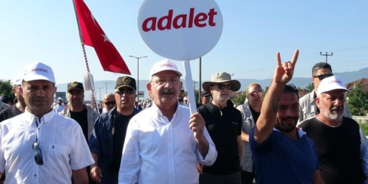 Adalet Yürüyüşü’nde on beşinci gün