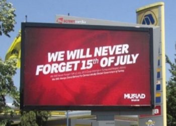 ABD, 15 Temmuz afişlerine izin vermedi!