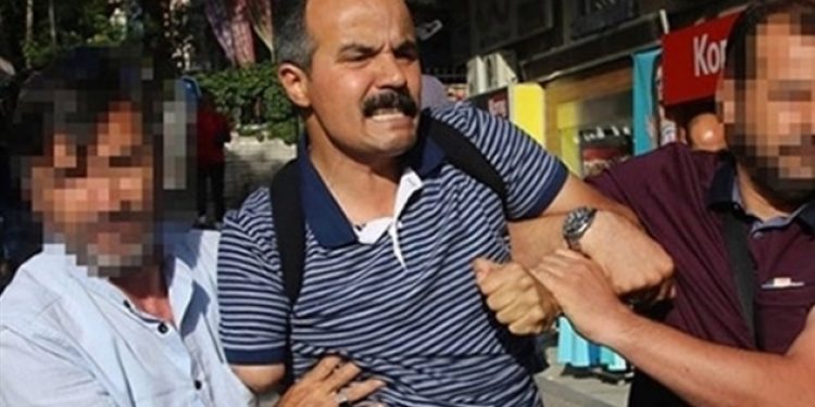 Veli Saçılık yine gözaltına alındı