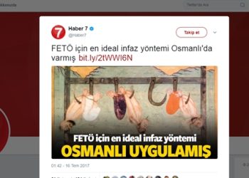 Hizmet’e yönelik açık vahşet çağrısı
