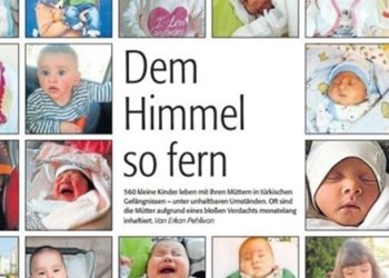 Alman Gazetesi tutuklu bebekleri haber yaptı