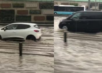 İstanbul’da sağanak yağış ve fırtına!