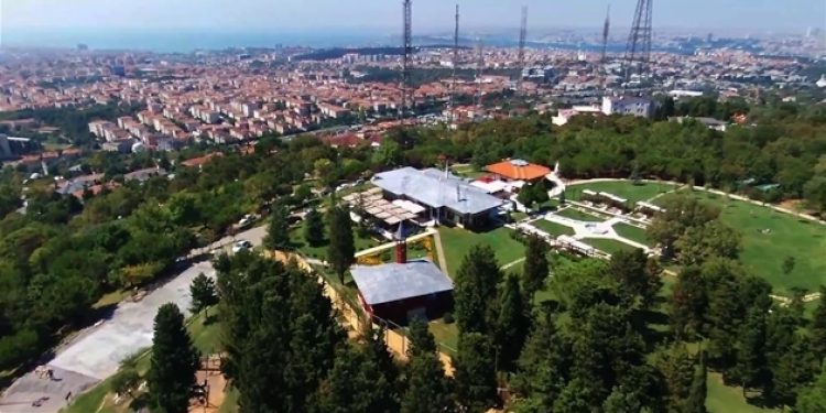 Çamlıca’da bir yeşil alan daha imara açıldı