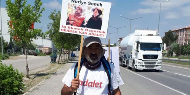 ​Gülmen ve Özakça’ya destek için Ankara’ya yürüyen Kızılçay’a ‘köy hapsi’ cezası