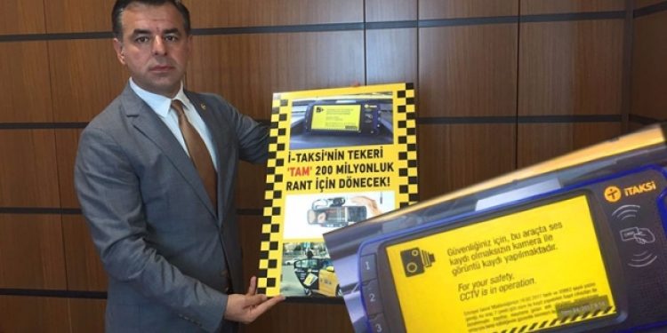 İ-Taksi projesinden AKP’ye rant çıktı!