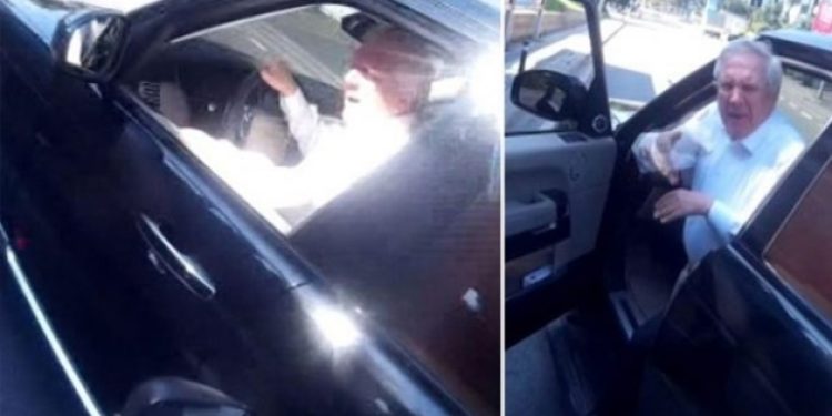 Aziz Yıldırım trafikte çıldırdı: Senin sinyalinin…