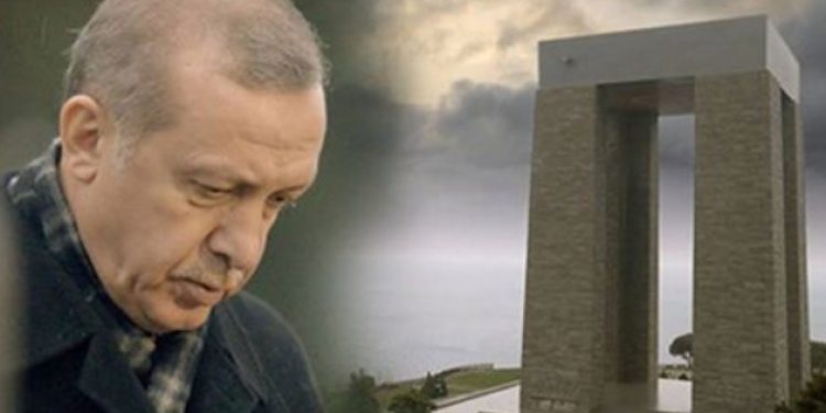 Erdoğan Çanakkale Zaferi’ni de bir kalemde sildi attı!