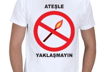 Tişörtün terör suçu olmasına ramak kaldı