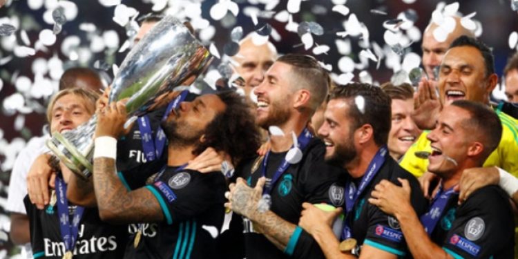 Süper Kupa’yı Manchester United’ı 2-1 yenen Real Madrid kazandı!