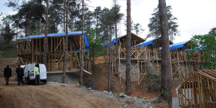 Sürmene’de verilen söz tutulmadı, villa inşa edildi!