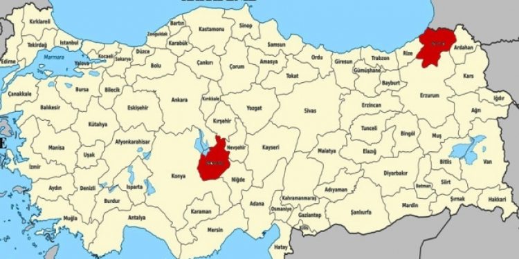 KHK ile Türkiye haritasında değişiklik!