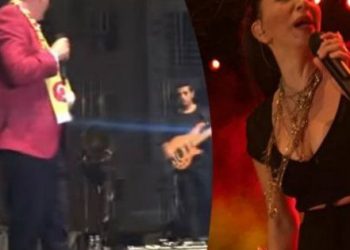 ​Sertab Erener, Belediye Başkanı’na sinirlendi, seyircileri sahneye davet etti