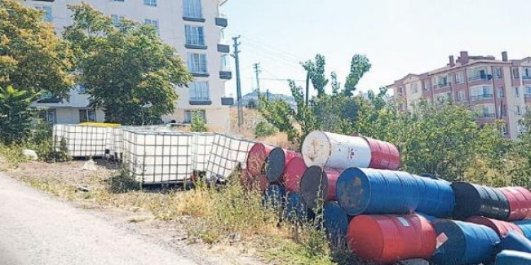 Ankara’da kimyasal atık tehlikesi!