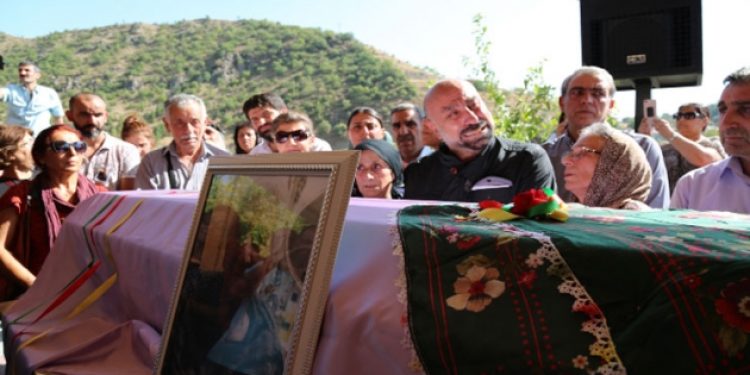 HDP’li Tuğluk’un annesi Tunceli’de toprağa verildi