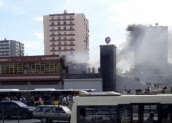 Şirinevler metrosunda yangın