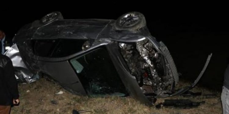 Özel harekat polisleri kaza yaptı: 1 ölü 3 yaralı