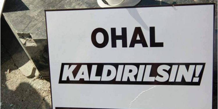 OHAL’e karşı imza kampanyası