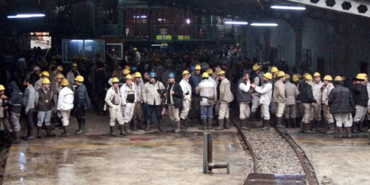 AKP’nin özelleştirme torbasındaki kömür ocağının işçileri eylemde