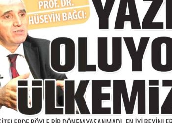 ODTÜ’lü Hoca Bağcı: “Türkiye’de hiç böyle bir dönem yaşanmadı”