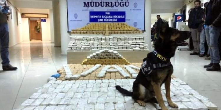 Van’da 507 kilo eroin ele geçirildi