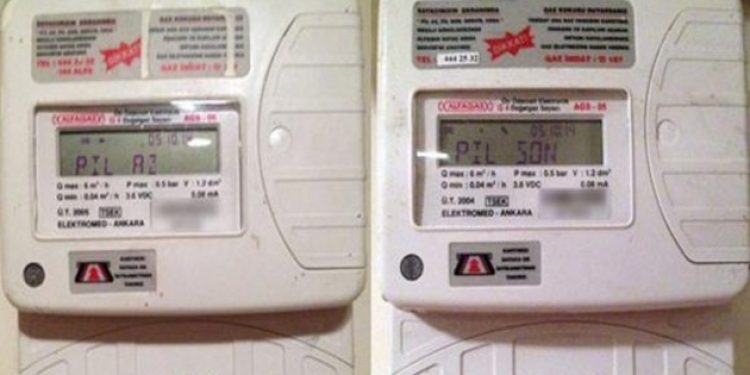 300 dolar verilerek alınan doğalgaz sayaçları sökülüyor