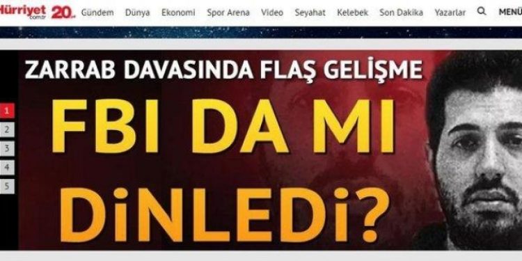 Hürriyet, Sarraf’ın açıklamalarını sansürledi