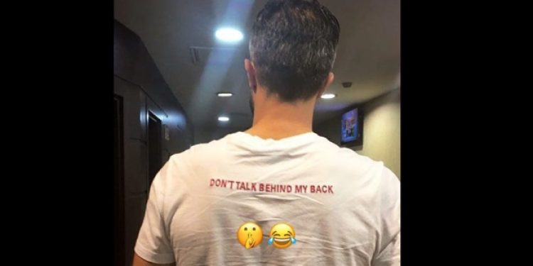 Van Persie’den gönderme! ‘Arkamdan konuşmayın’