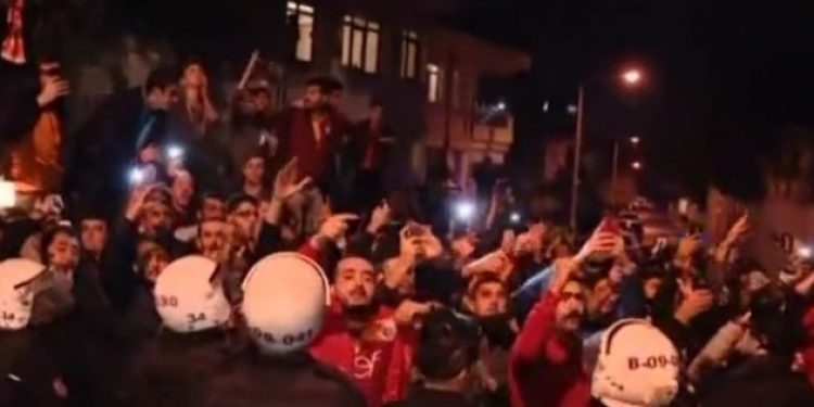 Florya’da Igor Tudor protestosu