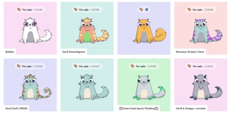 Sanal Paradan sonra sanal kedi de kıymete bindi..