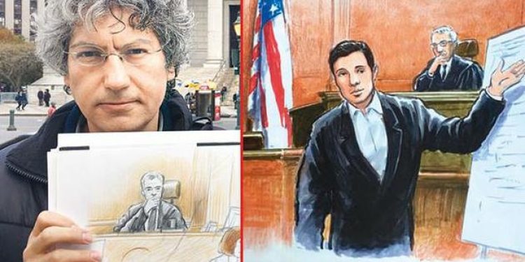 Zarrab davasıyla ilgili karikatürleriyle tarihe not düşüyor