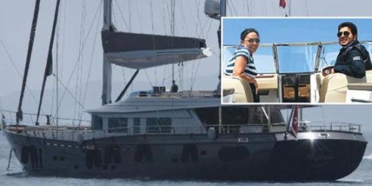 Zarrab’ın Gündeş’e hediye ettiği yata el koyamıyorlar çünkü adına kayıtlı değil!