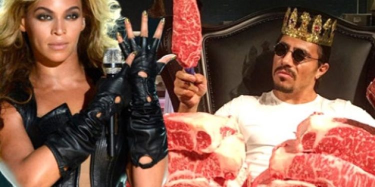 Dünyaca ünlü şarkıcı Beyonce’den Nusret’e teklif!