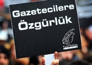 Türkiye tutuklu gazeteciler sayısının en yüksek olduğu beş ülke arasında..