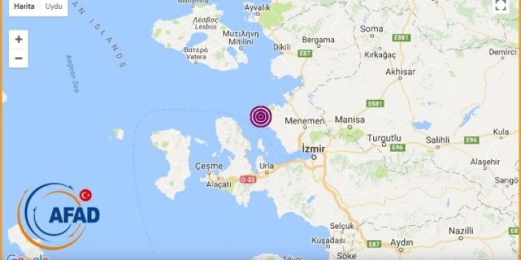İzmir’de peş peşe 2 deprem!