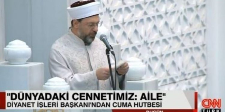 Diyanet’ten ‘düzeltme’ hutbesini CNN Türk ‘canlı’ yayınladı