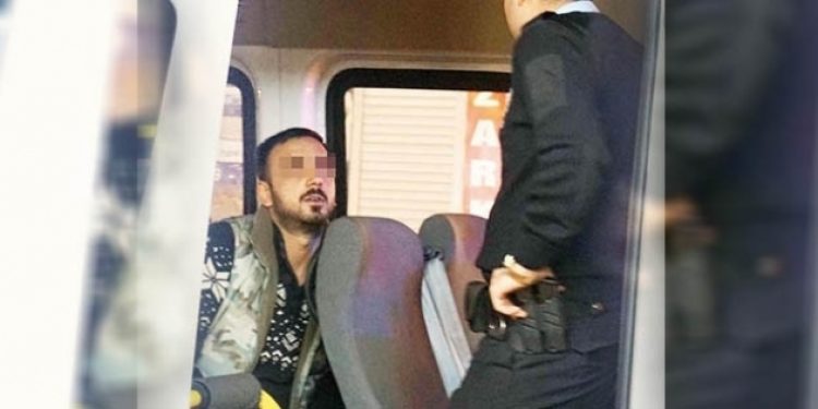 Servis şoförü direksiyon başında uyuşturucu krizi geçirdi