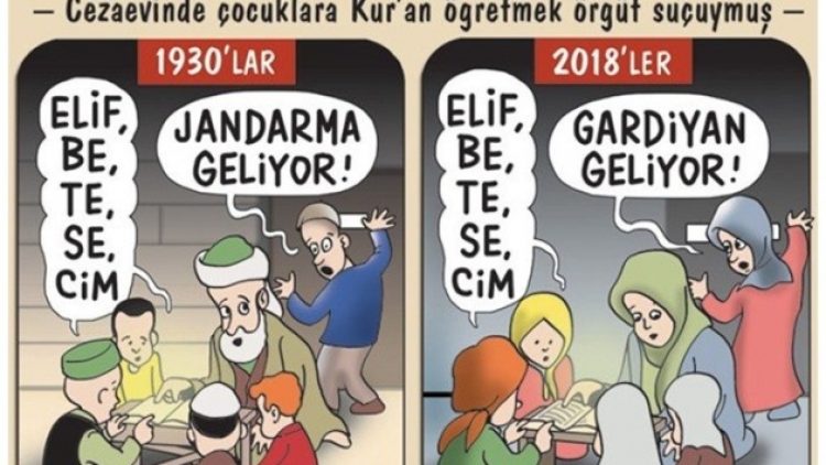 Cezaevlerinde Kuran öğretmek örgüt suçu!