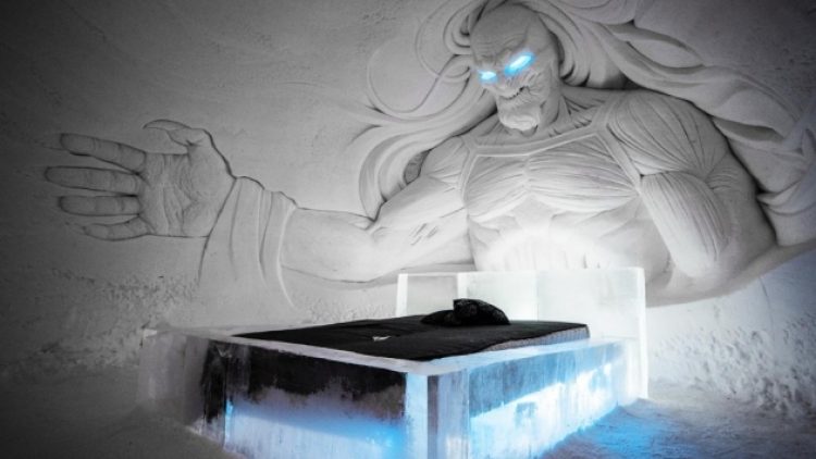 Buz otel ‘Game of Thrones’ Lappland’ta (Finlandiya) açıldı