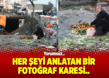 Her şeyi anlatan bir fotoğraf karesi..