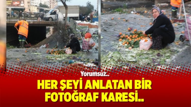 Her şeyi anlatan bir fotoğraf karesi..