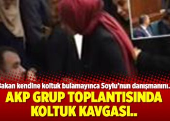 AKP Grup toplantısında koltuk kavgası..