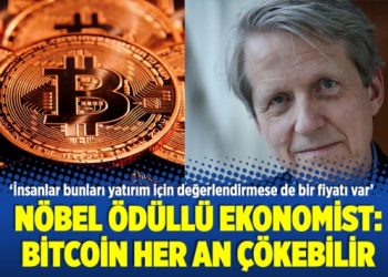 ​Nöbel ödüllü ekonomist: Bitcoin her an çökebilir