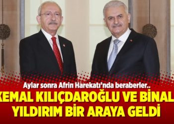 Kemal Kılıçdaroğlu ve Binali Yıldırım bir araya geldi
