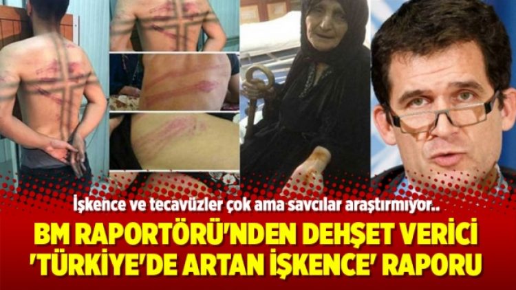 BM Raportörü’nden dehşet verici ‘Türkiye’de artan işkence’ raporu