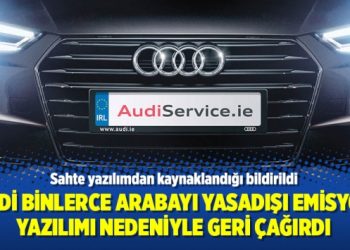 Audi binlerce arabayı yasadışı emisyon yazılımı nedeniyle geri çağırdı