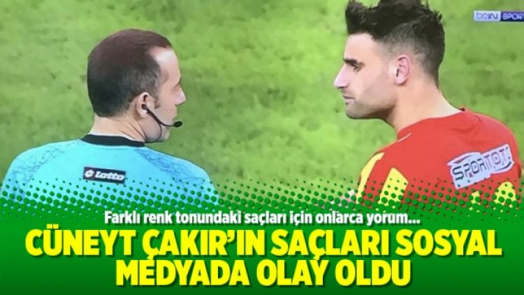 Cüneyt Çakır’ın saçları sosyal medyada OLAY oldu