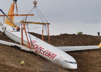 ​Trabzon’da düşen uçak bir daha uçamayacak