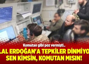 Bilal Erdoğan’a tepkiler dinmiyor: Sen kimsin, komutan mısın!