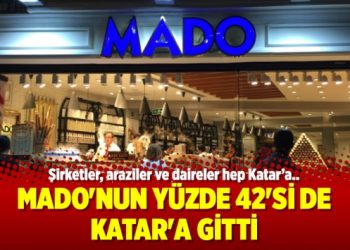 Mado’nun yüzde 42’si de Katar’a gitti
