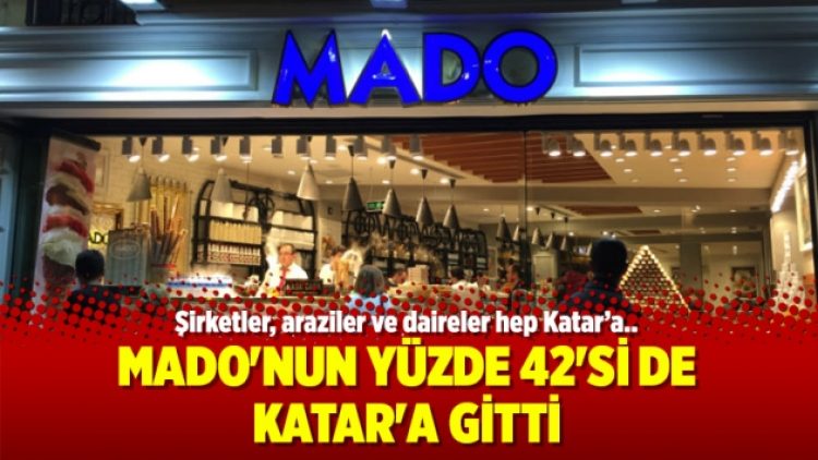 Mado’nun yüzde 42’si de Katar’a gitti